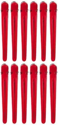 Produktbild von Efalock Abteilclip Combi rot 12er