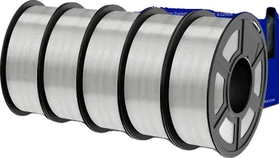 Image de Filament 3D JAYO, diamètre 1,75 mm, poids 1,1 kg, PLAp 5TP