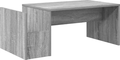 Obrázek produktu pro vidaXL Konferenční stolek šedý Sonoma 90 x 45 x 35 cm materiál na bázi dřeva