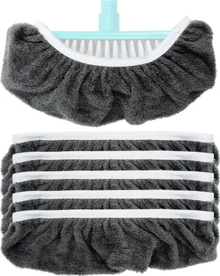 Produktbild von Vilde | Mikrofasertücher Für Bodenwischer - Grau - 31 cm - 6 Stück - Universalgröße