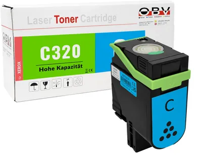 Produktbild von Xerox C320 kompatibler XL Toner Cyan - C320 C320DN C320DNI C325DN C325DNI