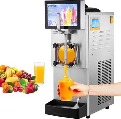 Immagine prodotto di Macchina commerciale per granite a vasca singola da 8 litri / 2,1 galloni Margarita Smoothie Bevanda ghiacciata