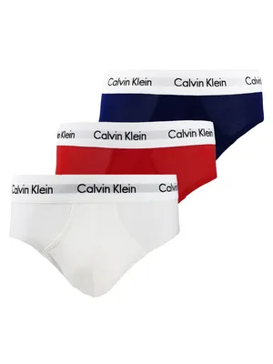 Obrázok produktu pre Sada 3 ks pánskych slipov CK CALVIN KLEIN, veľkosť S, 95 % bavlna, 5 % Elastan