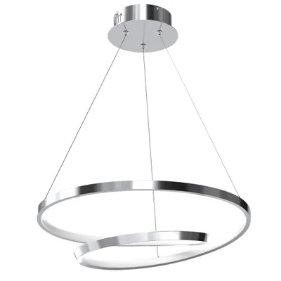 Image de Milagro LUCERO 48W LED lustre plafond lampe pendante chrome