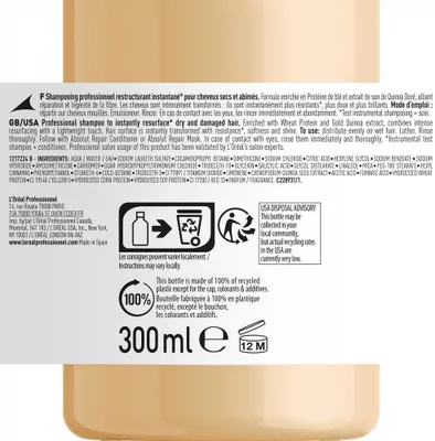 Produktbild von L'Oréal Serie Expert Absolut Repair Shampoo 300ml