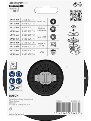 Produktbild von PRO Stützteller Medium, 115 mm, X-Lock