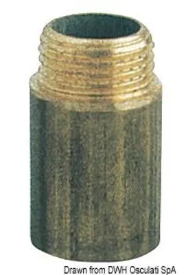 Immagine prodotto di Rallunga in ottone maschio/femmina 3/8" x 20 mm Osculati 17.278.04