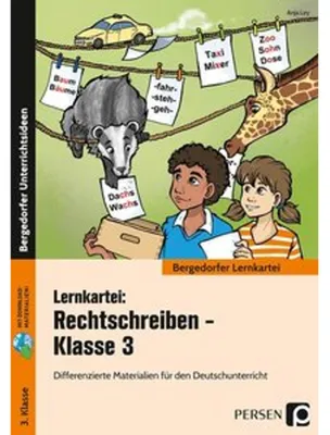 Produktbild von Lernkartei: Rechtschreiben - Klasse 3