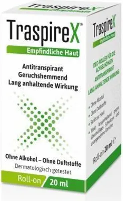 Produktbild von Traspirex f.empfindliche Haut Deo-Roller 20 ml