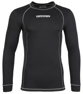 Immagine prodotto di TuffStuff - Maglietta termica da uomo, a maniche lunghe, colore nero, taglia L, leggera