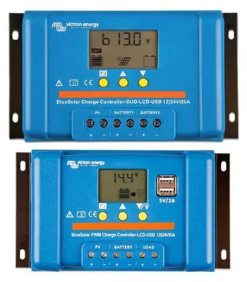 Produktbild von Victron Energy Bluesolar Pwm Duo-lcd&usb 12/24v-regler 20a Durchsichtig Durchsichtig One Size