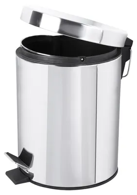 Obrázok produktu pre Odpadkový kôš nášľapný 5 l chróm