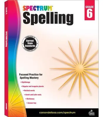 Obrázek produktu pro Spectrum Spelling, Grade 6