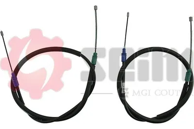 Produktbild von SEIM Handbremsseil Seilzug Feststellbremse passend für PEUGEOT 205 II (20A/C) Hinten 803660