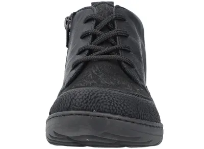 Produktbild von Rieker Damen Stiefelette Schnürboot sportliche Laufsohle 48922, Größe:38 EU, Farbe:Schwarz