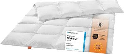 Produktbild von sleepling – Daunendecke, warm, 135x200 cm, 90% Daunen / 10% Federn, Steppbett