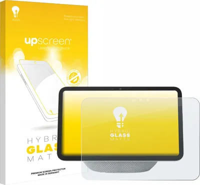Produktbild von upscreen Entspiegelungs Schutzglas für Amazon Echo Show 8 2025 (4. Gen.) Schutzfolie Panzer Folie Glas Display Schutz matt