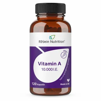 Produktbild von Vitamin A 10,000 I.E., 120 St KAP