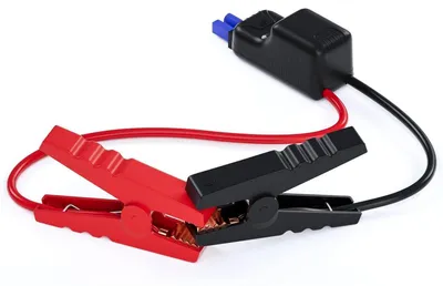Productafbeelding van Startkabels met krokodilleklemmen, EC5-connector, 12V, vonkvrij, met 10-voudige veiligheidsbescherming