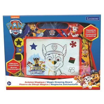 Obrázek produktu pro Lexibook Paw Patrol CRPA550, Dětská magnetická kreslící tabulka, 3 rok/roky, Vícebarevný