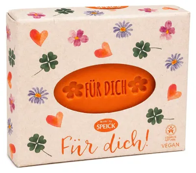 Produktbild von Speick GESCHENKSEIFE Für dich Pflanzenölseife Blutorange 120 g PZN 18033000