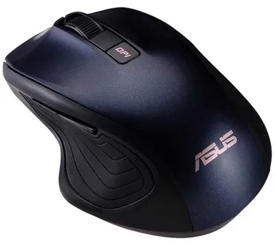 Obrázok produktu pre ASUS MW202 - Myš - optická - 6 tlačidiel - bezdrôtová - 2,4 GHz - bezdrôtový prijímač (USB)