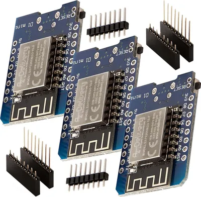 Immagine prodotto di AZ-Delivery Microcontrollore D1 Mini NodeMcu con modulo ESP8266-12F WLAN compatibile con Arduino, 3x D1 Mini