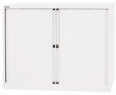 Produktbild von Bisley Rollladenschrank EuroTambour - Farbe: Verkehrsweiß