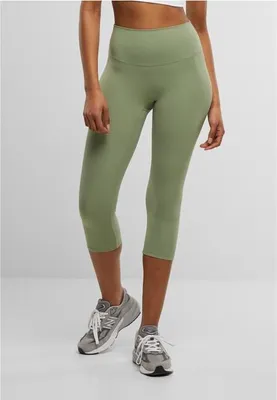 Obrázek produktu pro Dámské leginy Urban Classics Ladies Capri Leggings matcha green - XS