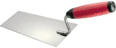 Produktbild von KAUFMANN Maurerkelle, rostfrei mit S-Hals, mit Softgriff, 160 mm