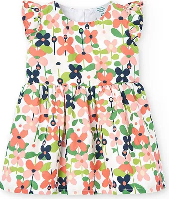Produktbild von Boboli 228068 Kleid Mehrfarbig 4 Years Mädchen Mehrfarbig 4 Years