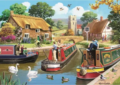 Obrázek produktu pro RAVENSBURGER Puzzle Poklidná plavba 1000 dílků