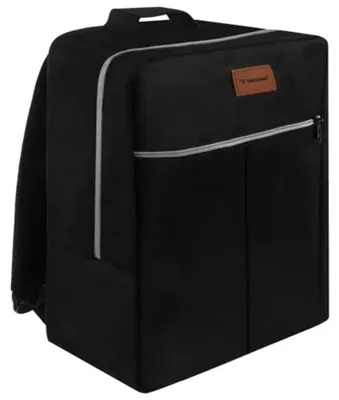 Produktbild von Trizand 23734 Handgepäckrucksack 17 l schwarz + Kulturbeutel