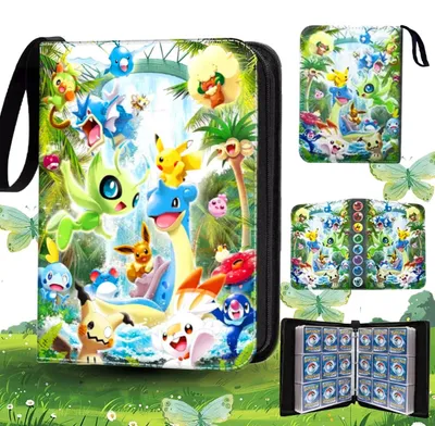 Immagine prodotto di Album per collezionare carte da gioco – 50 pagine, 900 tasche, realizzato inPoliuretanoimpermeabile per carte da collezione