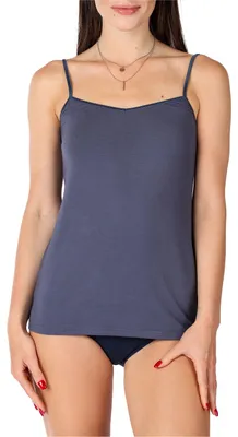 Produktbild von Bellivalini Damen Unterhemd aus Viskose BLV50-218 (Blau, L )