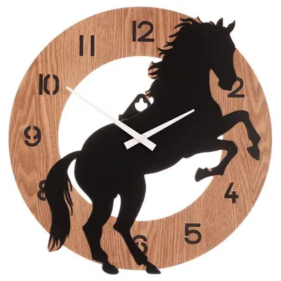 Immagine prodotto di Autronic pr. 40 cm MDF a kov motiv koně na zadních (HW4022)