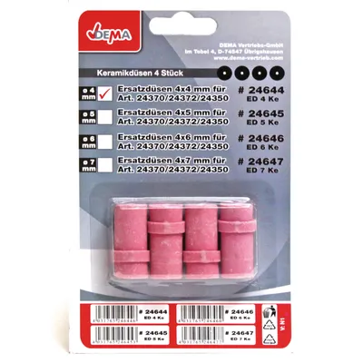 Productafbeelding van Schuurpapier, korrelgrootte 4 mm, 4 stuks