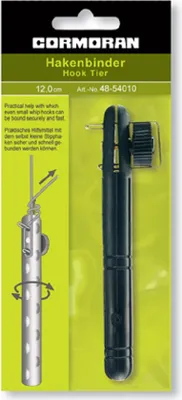 Produktbild von CORMORAN Hakenbinder, Praktisches Hilfsmittel , 12cm, schwarz, 48-54010