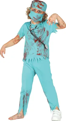 Obrázek produktu pro Krvavý kostým Zombie chirurg Halloween 2026