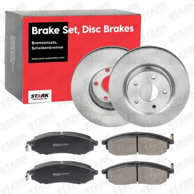 Produktbild von STARK Bremsen Set Vorne Bremsscheiben und Beläge für RENAULT KOLEOS (HY) 320mm