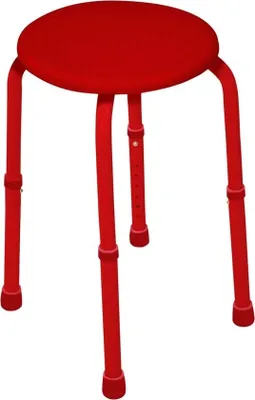 Produktbild von Aidapt Duschhocker max 100 kg - rot