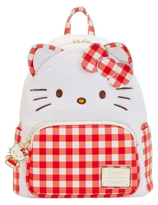 Produktbild von Loungefly Hello Kitty Karierter Sanrio Loungefly Rucksack 26 Cm One Size