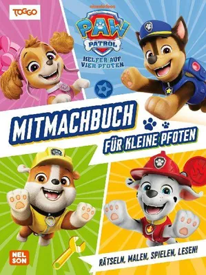 Produktbild von PAW Patrol Kindergartenheft: Mitmachbuch für kleine Pfoten