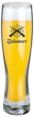 Produktbild von Gilde Weizenbierglas Bierglas Zielwasser Zielscheibe Glas
