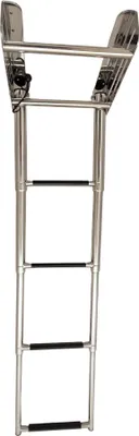 Produktbild von Hollex Teleskop-Badeleiter aus Edelstahl mit 4 Stufen 1156mm