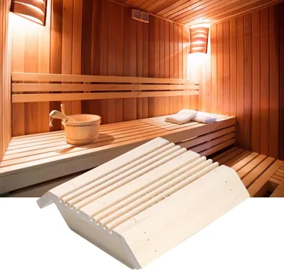 Obrázek produktu pro Sauna Room Square Wood Corner Lamp Shade Light Cover Sauna příslušenství