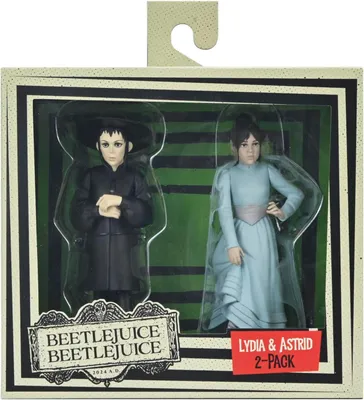Produktbild von Beetlejuice Beetlejuice Toony Terrors Actionfiguren 2er-Pack Lydia & Astrid 15 cm