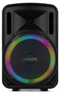 Image de Haut-parleur karaoké portable de 700 W, avec un haut-parleur de 30 cm (12 pouces), Bluetooth et éclairage LED