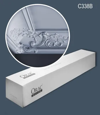 Produktbild von Orac Decor C338B LUXXUS Zierleisten 1 Karton SET 6 Stuckleisten | 12 m