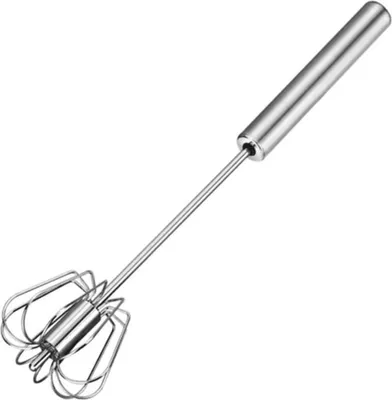 Produktbild von halbautomatischer schneebesen aus Edelstahl,  Schneebesen und Rš¹hrbesen, fš¹r Schneebesen, Milchaufsch?umer, Kuchen, Teig und andere Kš¹chenger?te fš¹r Zuhause (10.23 Zoll)